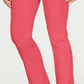 Calças de controle de barriga femininas Charter Club Cambridge Skinny Pull-On Rosa Tamanho 16