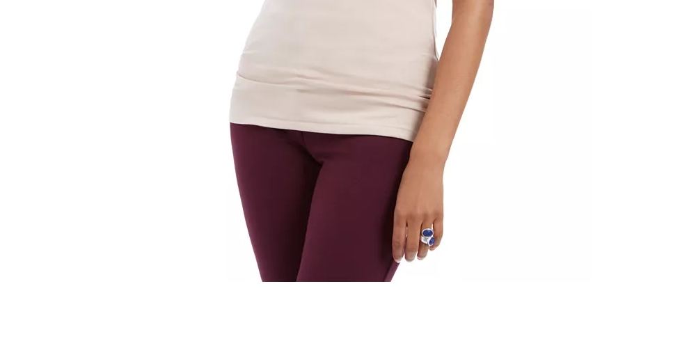 Regata feminina pequena com acabamento em renda, estilo &amp; co, branca, tamanho PXL