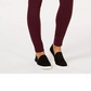Calça skinny feminina estilo &amp; co com costura ponte knit Berry Jam tamanho PXL