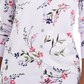 Karen Scott Cardigan Feminino Estampado Floral Roxo Tamanho XXG