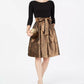 Vestido feminino Jessica Howard com estampa animal e corte reto, tamanho 10, vermelho