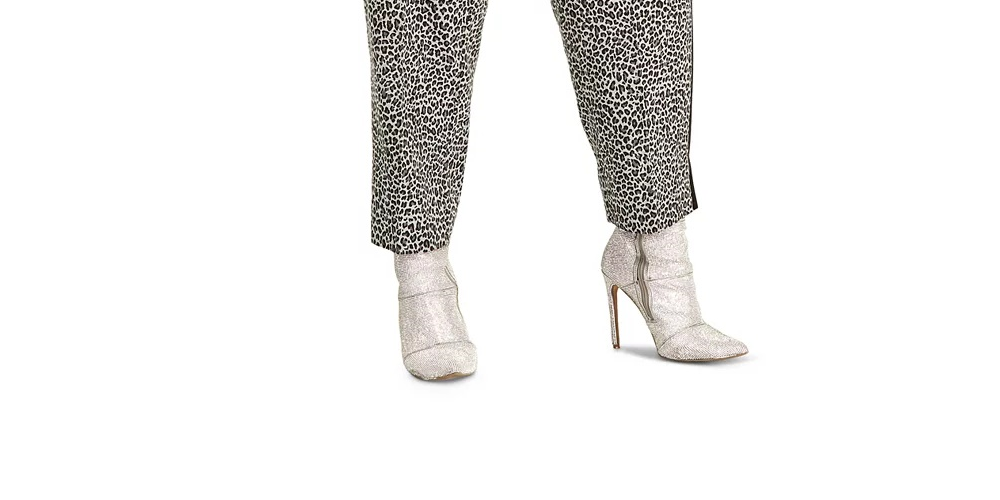 Calça Agatha Plus Size Feminina Rachel Roy Cinza Tamanho 20W