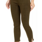 Calça Alfani Feminina Verde com Franjas Tamanho 14 Petite