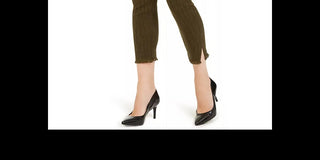 Calça Alfani Feminina Verde com Franjas Tamanho 14 Petite
