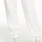 Calça jogger feminina cargo cintura alta INC International Concepts, branca, tamanho XS