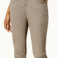 Camisa Polo Feminina Style &amp; Co Solid Estate Performance Marrom Tamanho 12 Petite