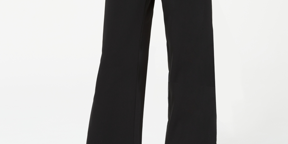Calça Capri Feminina Alfani Preta Tamanho Pequeno X-Grande