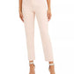 Calça social feminina Calvin Klein reta rosa tamanho 4 petite