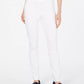 Calça skinny feminina Charter Club Chelsea Stretch Twill, branca, tamanho 4 Petite