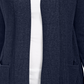 Cardigan curto de algodão pequeno feminino Charter Club, tamanho azul-marinho, pequeno P