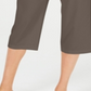 Calça Capri Active Wear Feminina Karen Scott Marrom Tamanho Pequeno X-Grande