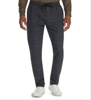 Calça chino elástica com cordão e estampa de réptil Tallia masculina, cinza, tamanho 32