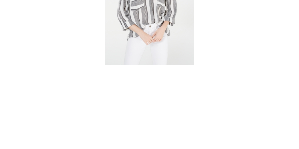 Camisa utilitária estampada Hippie Rose Junior, preta, tamanho X-G