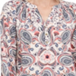 Camiseta feminina estampada Charter Club, branca, tamanho médio, vários tamanhos