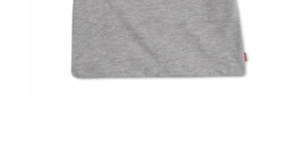Camiseta infantil Levi's Little Boy's Trouble Graphic, gola redonda, cinza, tamanho 12 MOS