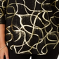 Camiseta estampada feminina JM Collection preta tamanho pequeno