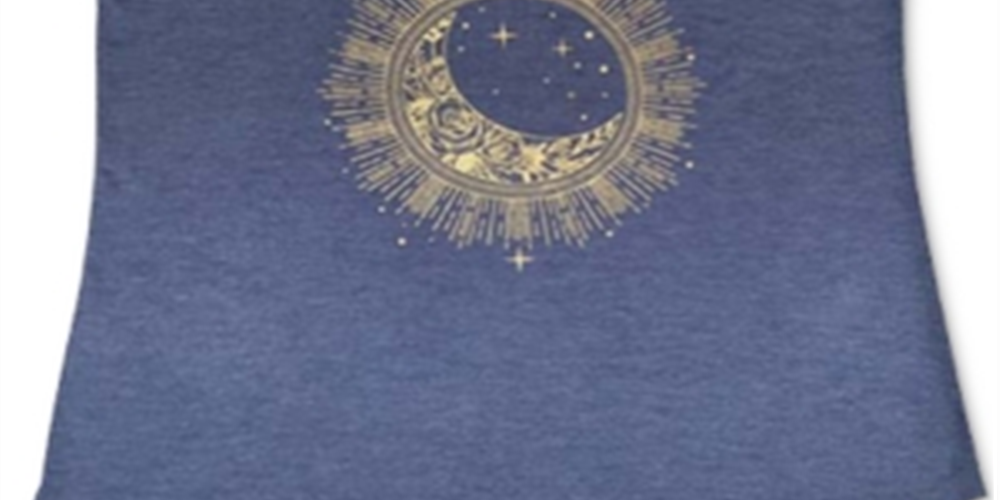 Camiseta feminina Style &amp; Co Roxa Média