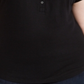 Top feminino plus size com decote dividido, preto, tamanho 2X, da Style &amp; Co