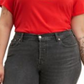 Camiseta Levi's Plus Tab Classic Perfect Feminina Vermelha Tamanho 1X