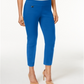 Calça Capri Feminina Alfani Tummy Control Pull On Azul Tamanho 2 Petite