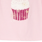 Camiseta infantil Epic Threads para meninas com estampa de cupcake, rosa, tamanho 3T
