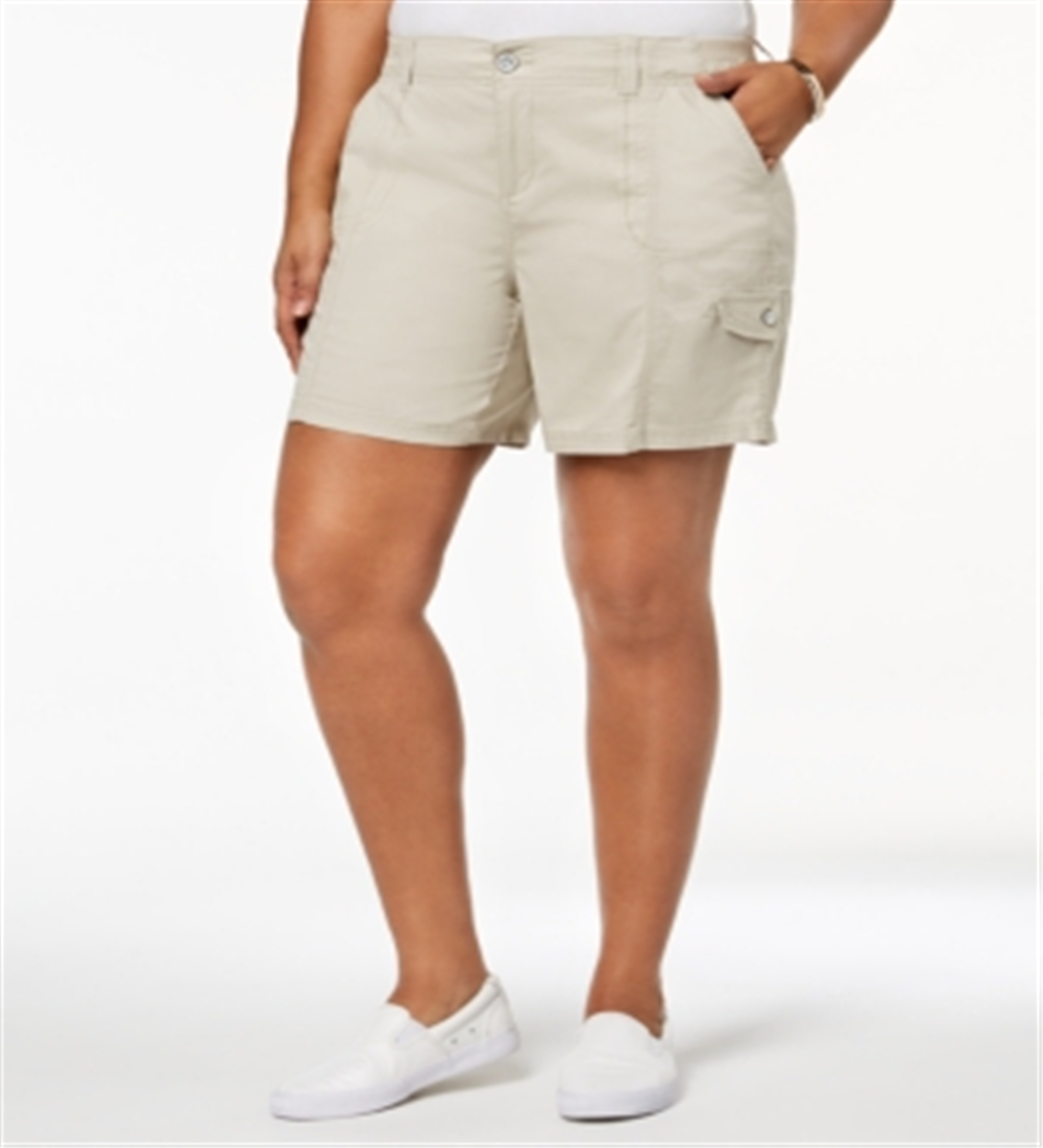 Shorts femininos Style &amp; Co marrom tamanho 24W
