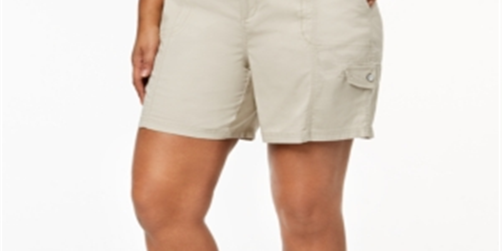 Shorts femininos Style &amp; Co marrom tamanho 24W