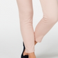 Jeans skinny feminino estilo curvilíneo, rosa, tamanho 8, estilo &amp; co