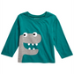 Camiseta infantil de algodão com estampa de dinossauro First Impressions para meninos, tamanho 3 a 6 meses