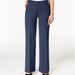Calça Alfani Curvy Bootcut Feminina Azul Tamanho 0 Petitieetite