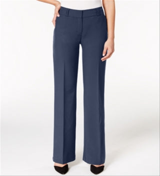 Calça Alfani Curvy Bootcut Feminina Azul Tamanho 0 Petitieetite