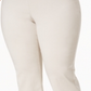 Calça JM Collection PlusCapri Marrom Tamanho 0X