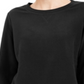 Moletom esportivo feminino Karen Scott, preto, tamanho X-S