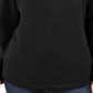 Moletom esportivo feminino Karen Scott, preto, tamanho X-S