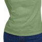 Camiseta feminina lisa Maison Jules com manga 3/4, verde, tamanho grande