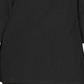 Karen Scott Blusa de malha feminina de algodão com gola canoa e manga 3/4, preta, tamanho XS