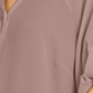 Camisa túnica feminina Alfani Roll-Tab rosa tamanho médio