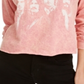 Camiseta feminina vintage verdadeira Sienna vermelha tamanho grande G Beatles banda vermelha tamanho grande