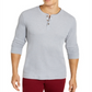 Camisas Henley Masculinas Club Room Cinza Tamanho P