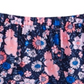 Shorts Challis com estampa floral para meninas grandes da Epic Threads, azul marinho, tamanho G