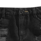 Shorts jeans rasgado de algodão Epic Threads Big Girl, tamanho 16, Charcol