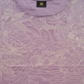 JM Collection Top Bordado Feminino Roxo Tamanho Médio