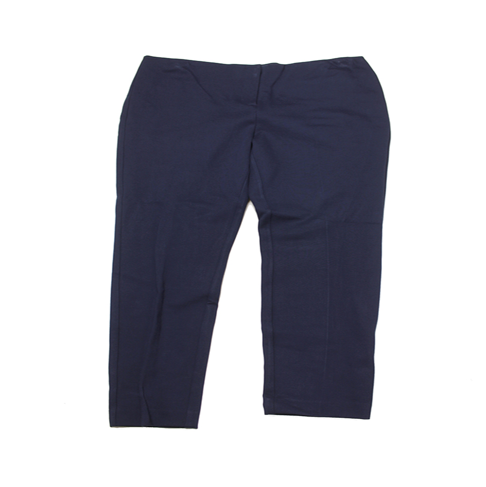 Calça skinny feminina moderna e lisa da INC International Concepts, azul, tamanho 2, pequena