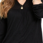 Top de crochê feminino Style &amp; Co, preto, tamanho XX-G