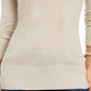 Suéter feminino estilo &amp; co com pontos mistos, marrom, tamanho GG