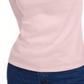 Camiseta feminina lisa Maison Jules com manga 3/4, rosa, tamanho médio