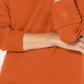 Karen Scott Suéter Listrado Texturizado Feminino Vermelho Combinado Tamanho X-G