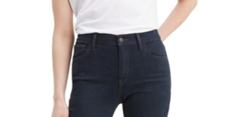 Camiseta Levi's Perfect Cotton Logo Feminina, Logotipo Arredondado, Branca, Tamanho Médio