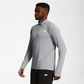 The North Face Wander Quarter Zip Top Masculino Cinza Tamanho P