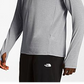 The North Face Wander Quarter Zip Top Masculino Cinza Tamanho P